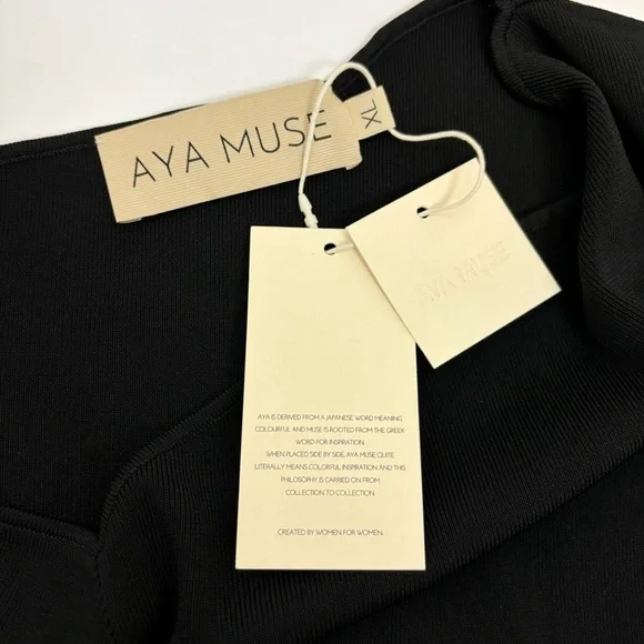 Flaw AYA MUSE Lero Dress in Black Size XL